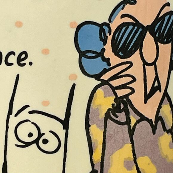 Hallmark Shoebox Greetings Maxine Good Man Jello mug Funny Humor Grandma Gift - Picture 2 of 9